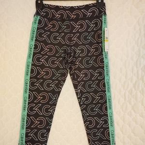 Sz 8/10 M Calvin Klein Performance Leggings NWT